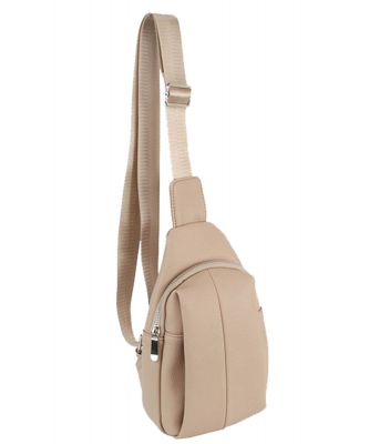 Women Sling Chest Multipurpose Bag EQ002 TAUPE